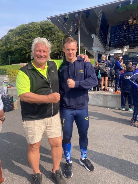 Thomas and trainee Alexander Ottosson, VVM-Gold Göteborg 2024